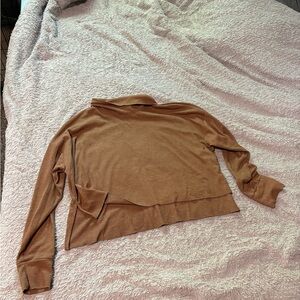 📦 SALE | AEO | Hi-Low Turtleneck Crop Hoodie